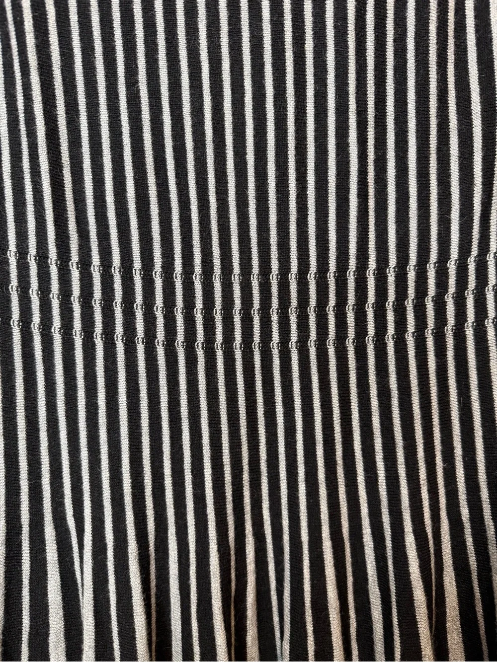 Soft Surroundings Downtown Topper Striped Cardigan *Flaws* Size L Office Preppy